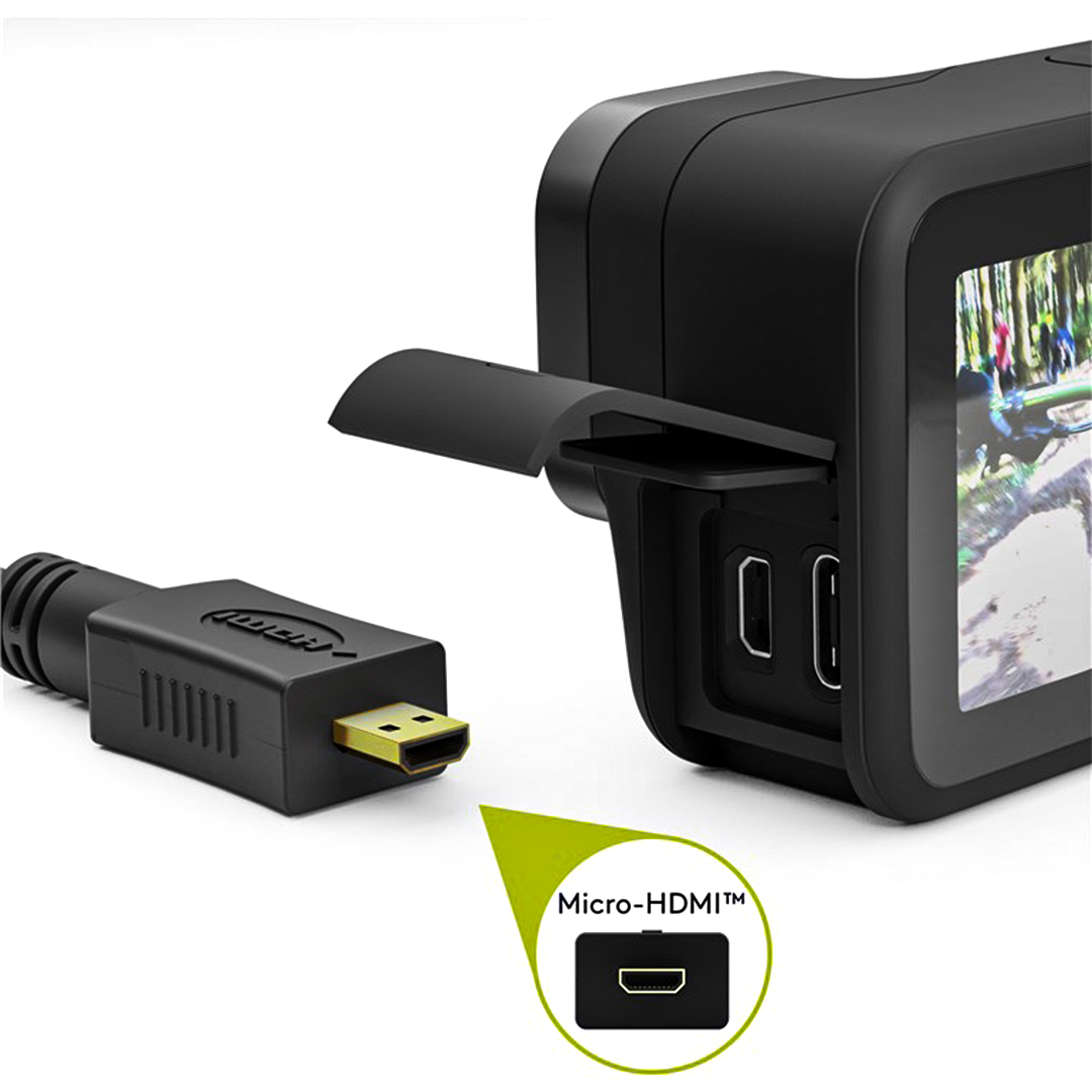 High Speed HDMI To Micro HDMI Cable with Ethernet 1m By Goobay